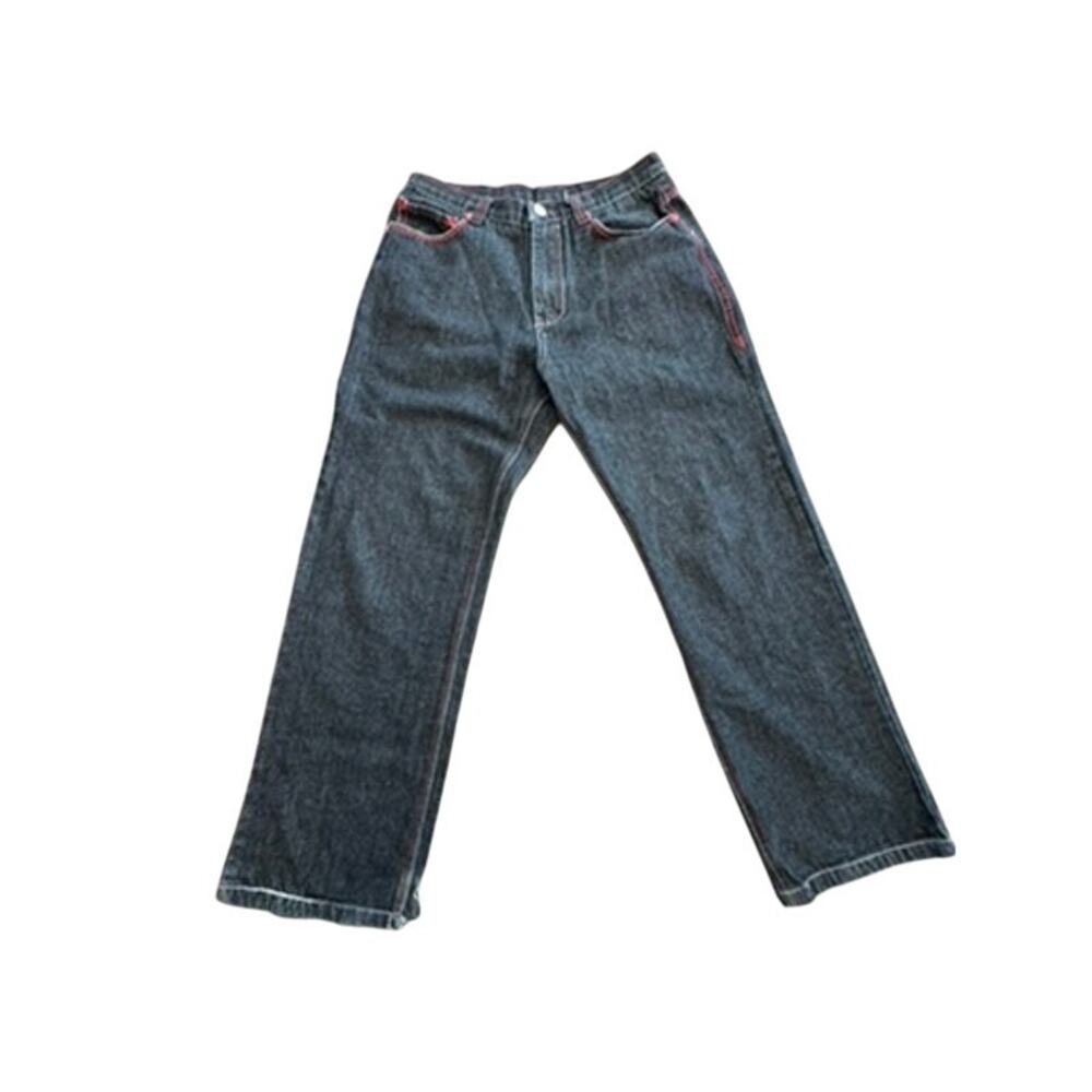 "COOGI" VTG Retro Jeans SZ‎ M Y2K Vintage Denim Skater core Distressed Fashion